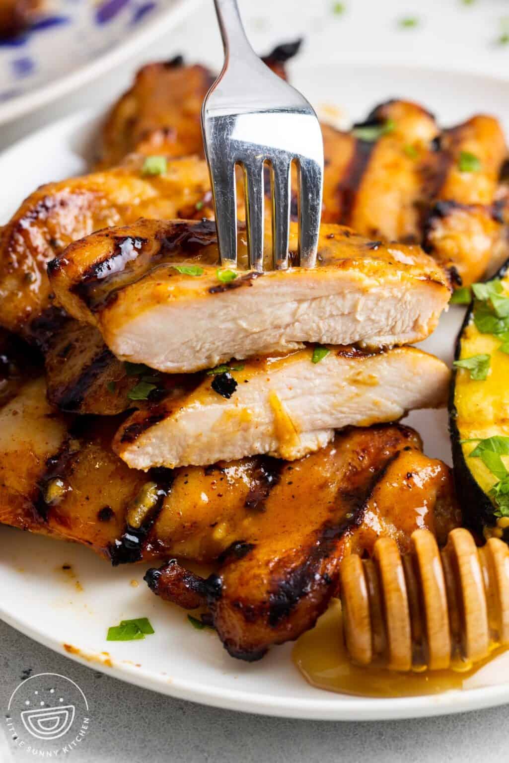 The Best Honey Mustard Marinade - Little Sunny Kitchen