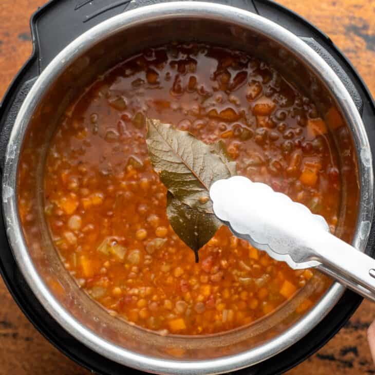 Quick & Easy Instant Pot Lentil Soup - Little Sunny Kitchen