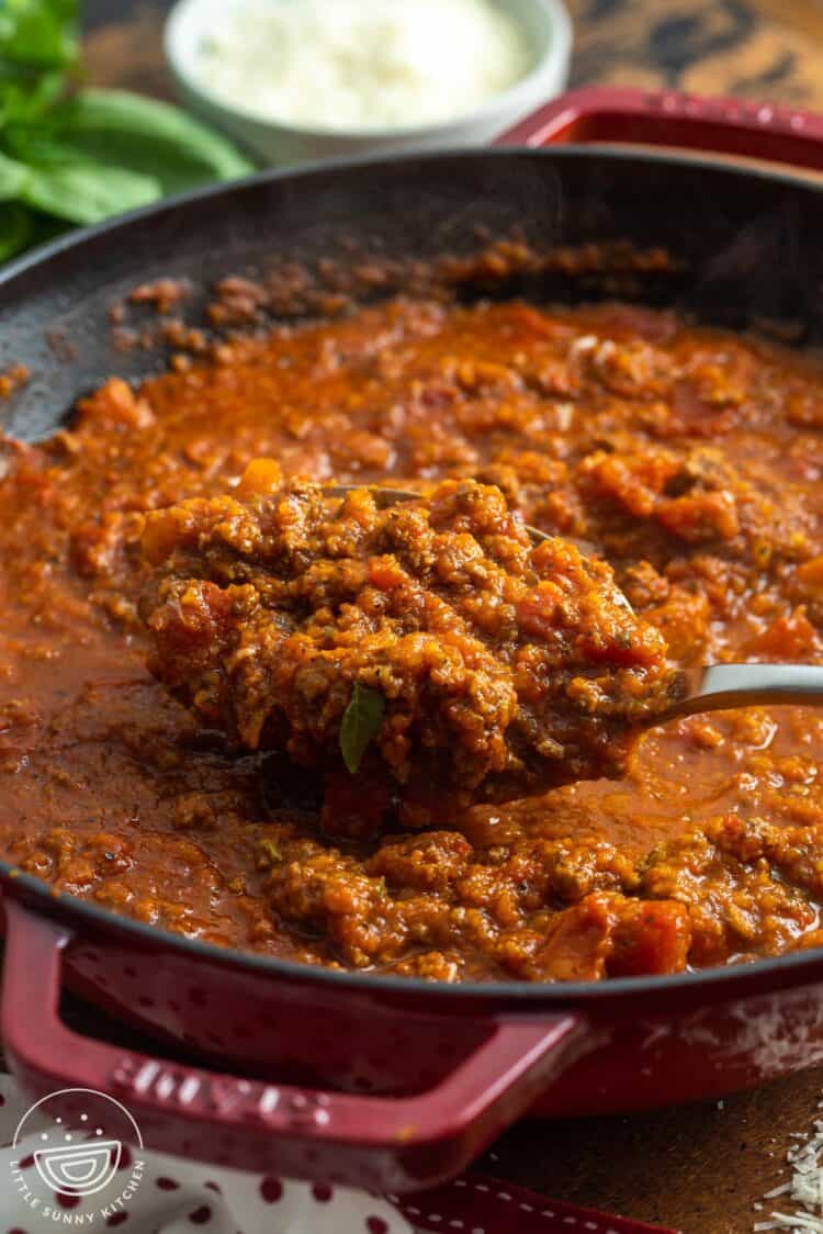 Meat Sauce With Hidden Vegetables Little Sunny Kitchen meat-sauce-with-hidden-vegetables-little-sunny-kitchen