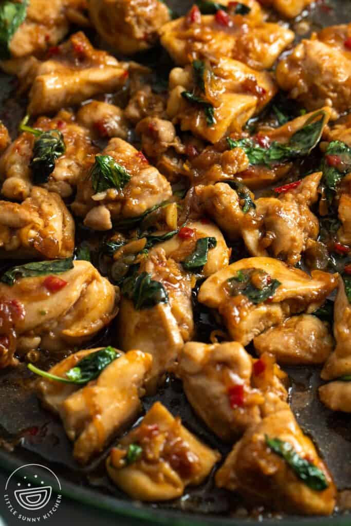 Thai Basil Chicken - Little Sunny Kitchen