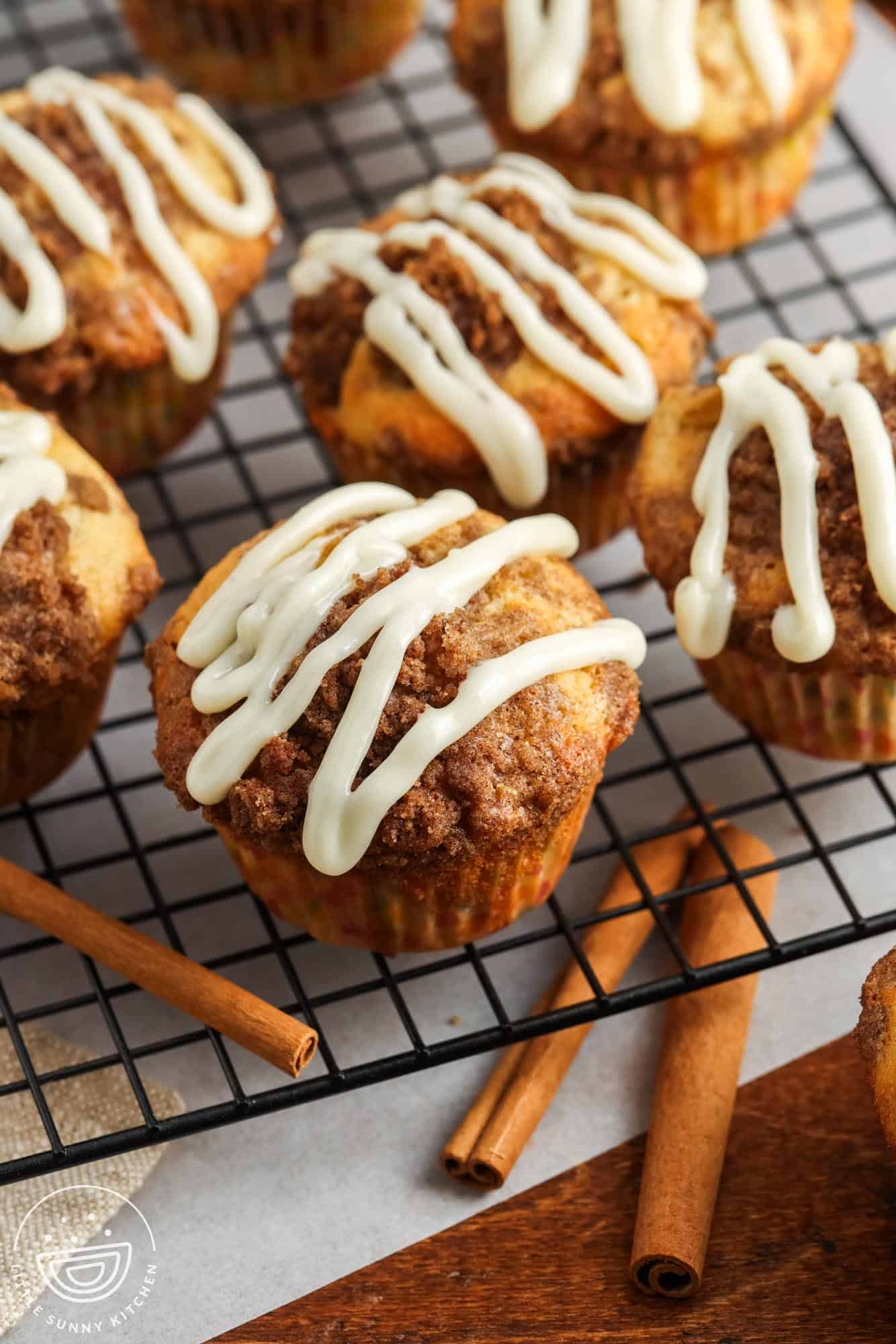 Cinnamon Roll Muffins