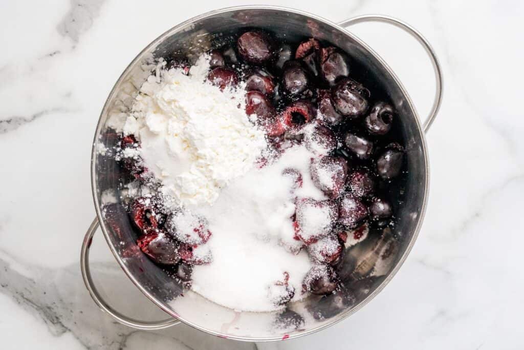 Easy Homemade Cherry Pie Filling (Fresh or Frozen Cherries)