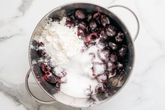 Easy Homemade Cherry Pie Filling (Fresh or Frozen Cherries)