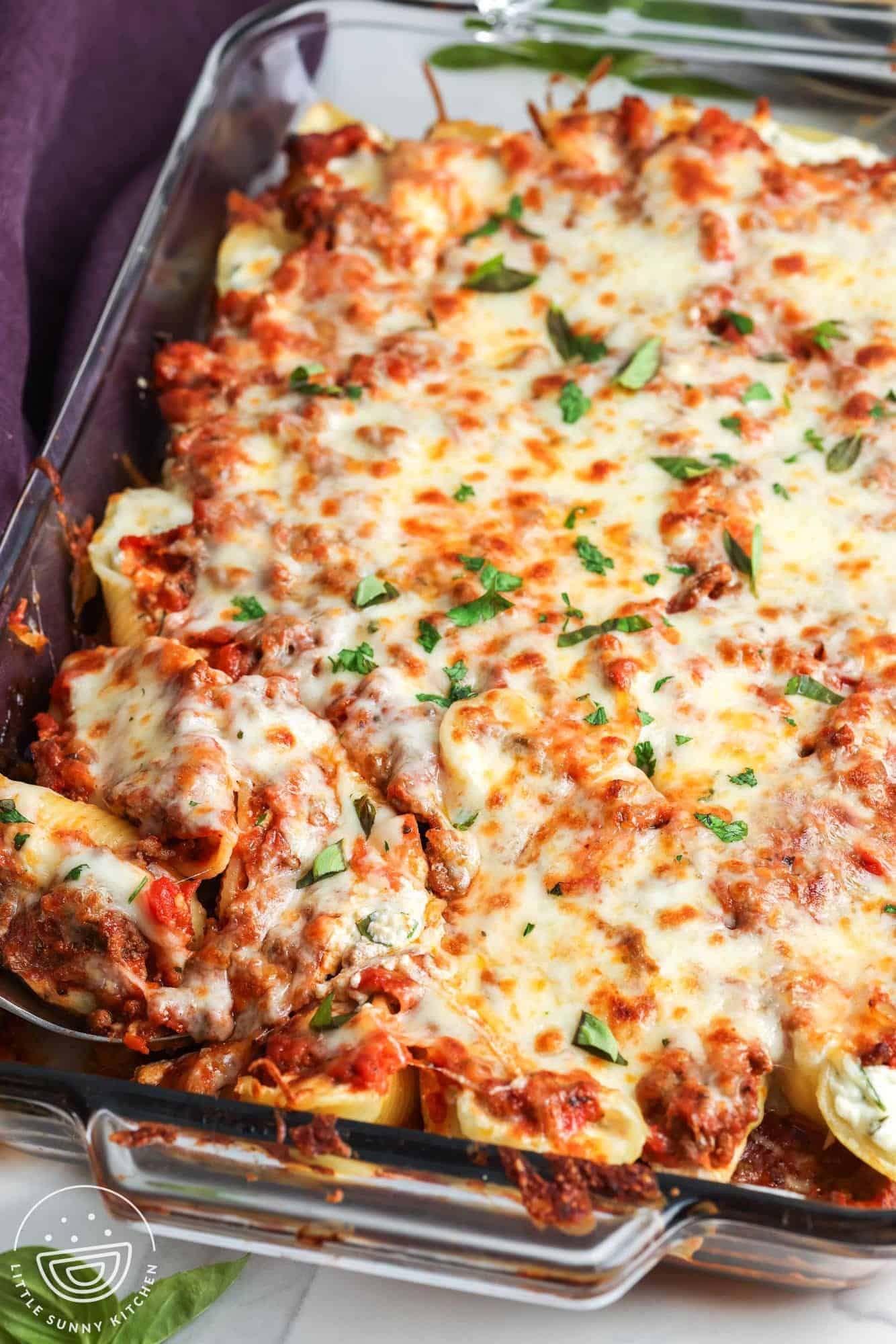 Beef Stuffed Shells
