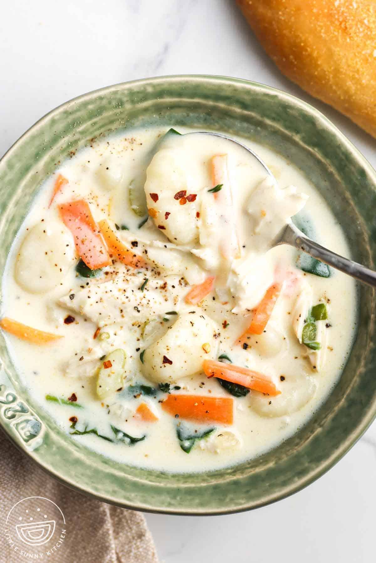 Chicken Gnocchi Soup - Olive Garden Copycat