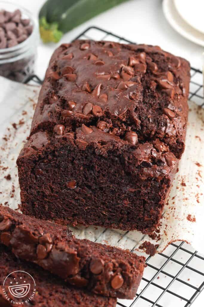 Double Chocolate Zucchini Bread