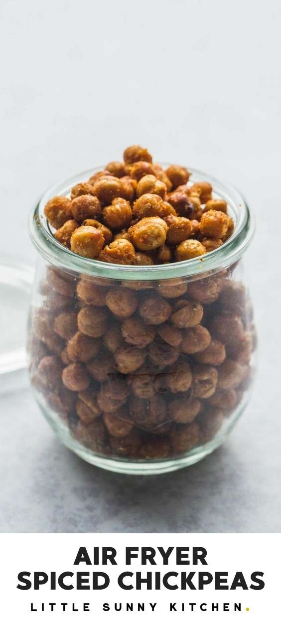 Crispy Air Fryer Chickpeas Little Sunny Kitchen