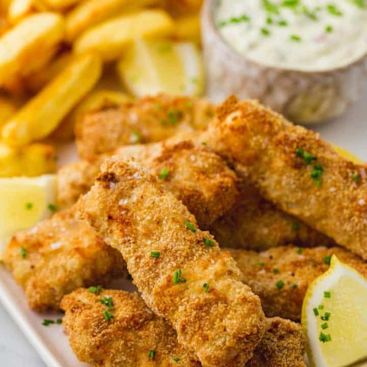 Easy Air Fryer Fish Sticks Little Sunny Kitchen