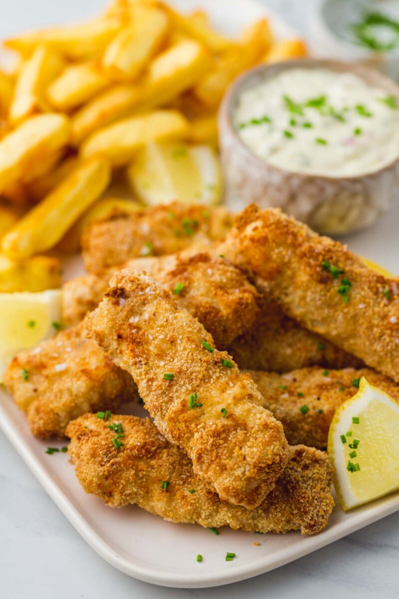 Easy Air Fryer Fish Sticks Little Sunny Kitchen