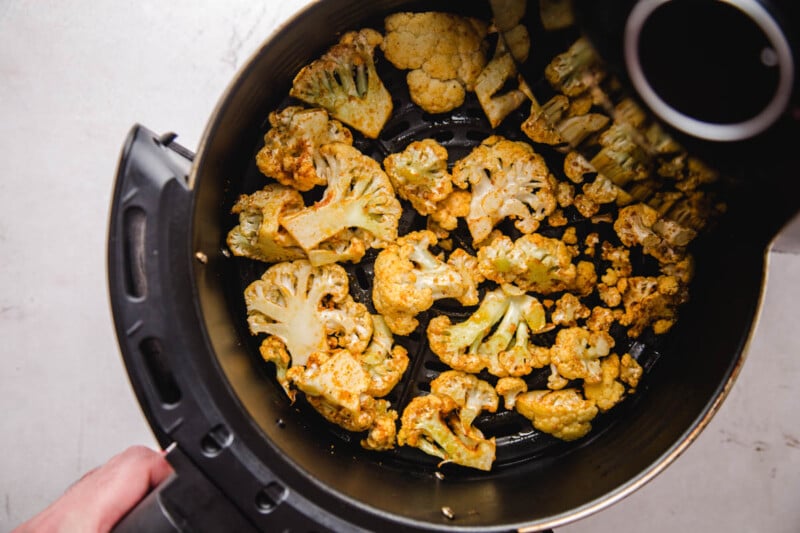 Crispy Air Fryer Cauliflower Recipe Little Sunny Kitchen