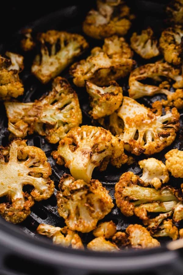 Crispy Air Fryer Cauliflower Recipe | Little Sunny Kitchen