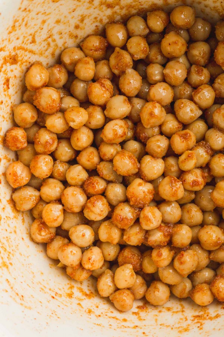 Crispy Air Fryer Chickpeas Little Sunny Kitchen