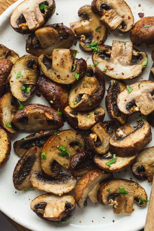 Air Fryer Mushrooms Little Sunny Kitchen