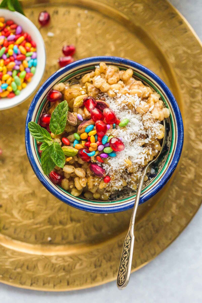 Bubara (Wheat Berry Pudding) Recipe Little Sunny Kitchen
