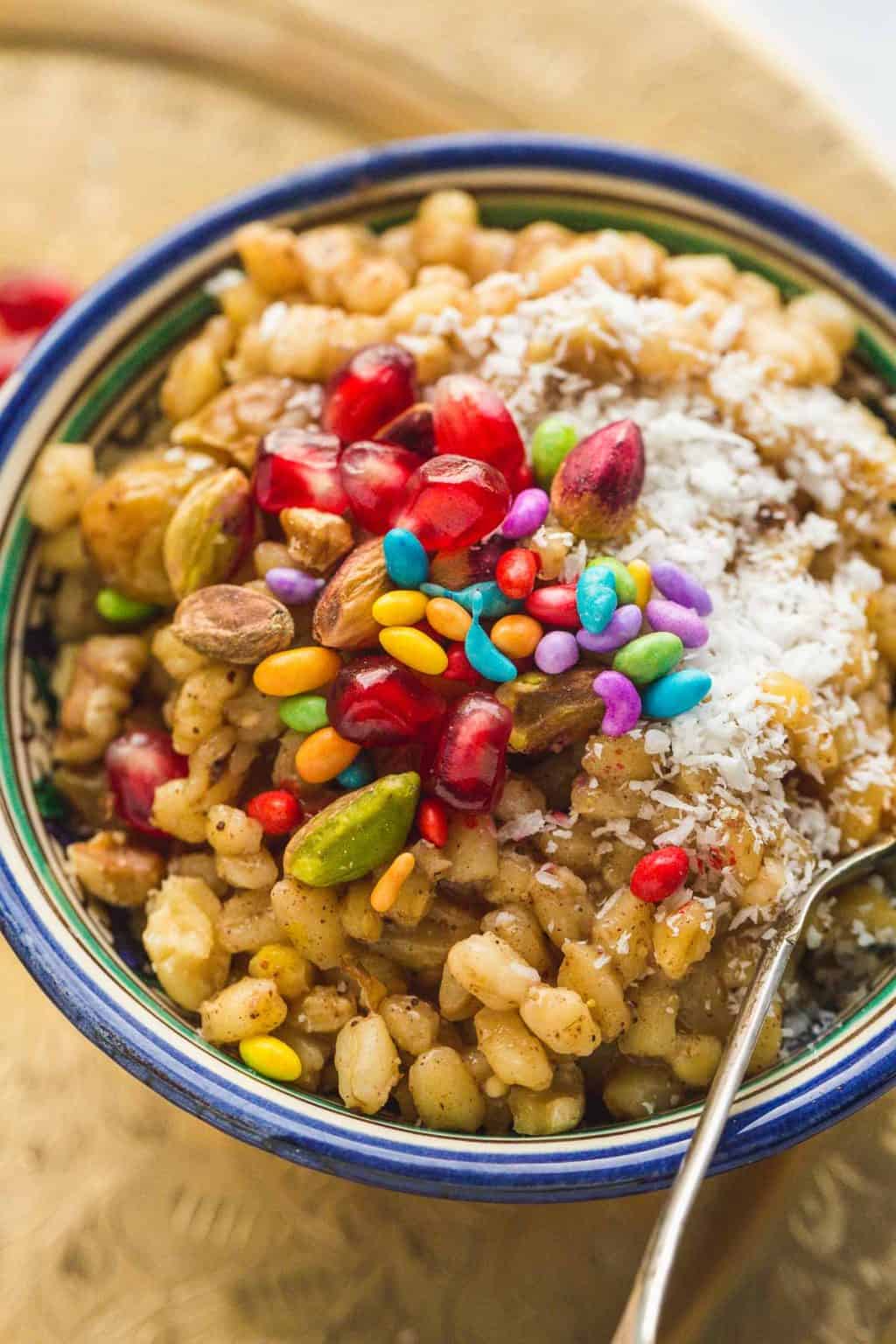 Bubara (Wheat Berry Pudding) Recipe Little Sunny Kitchen