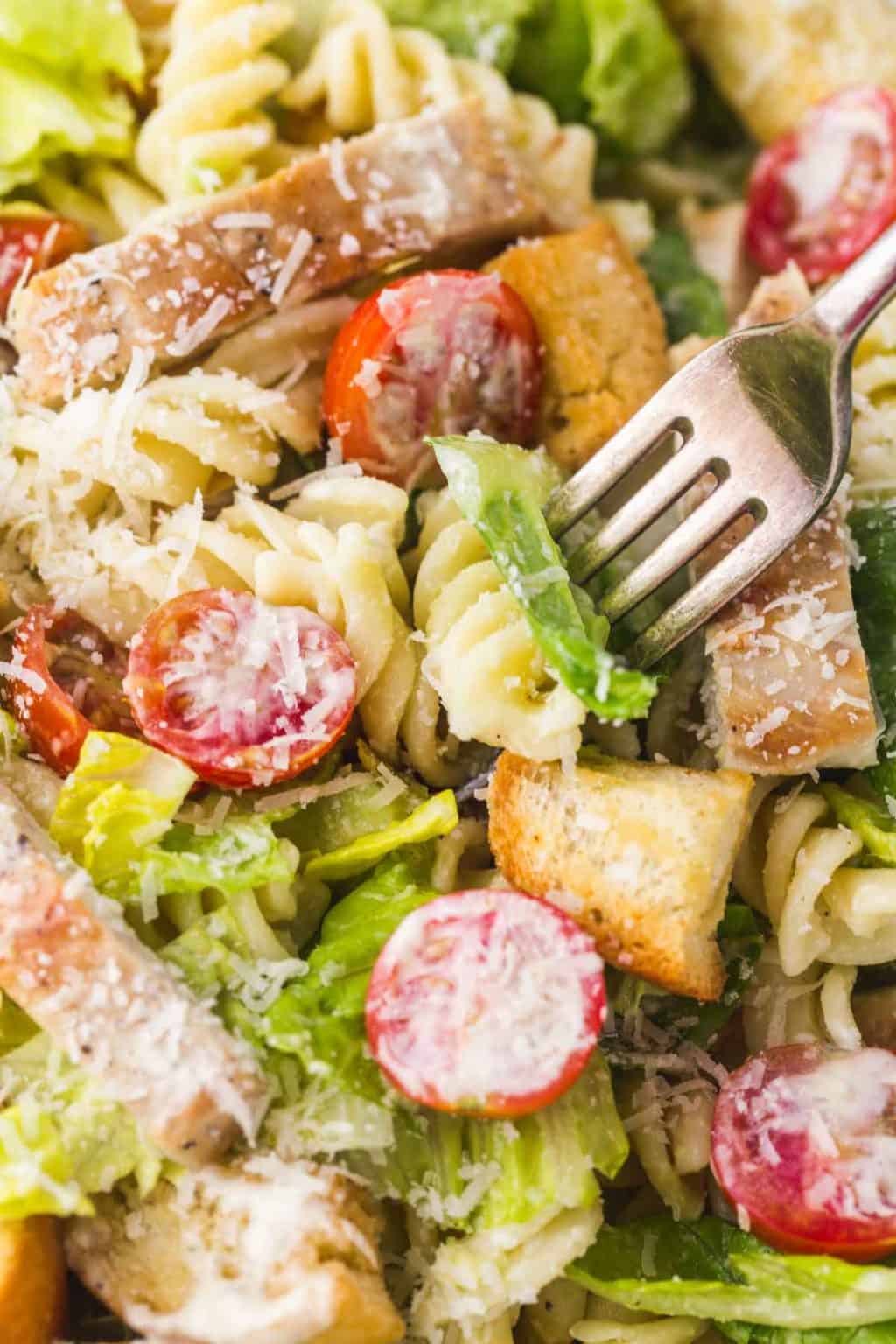 Caesar Pasta Salad Little Sunny Kitchen