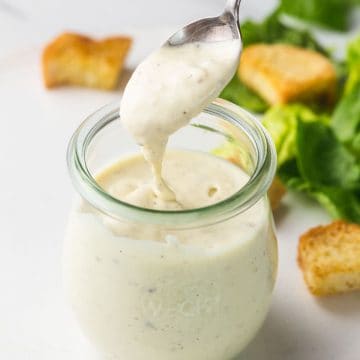 Homemade Caesar Salad Dressing - Little Sunny Kitchen