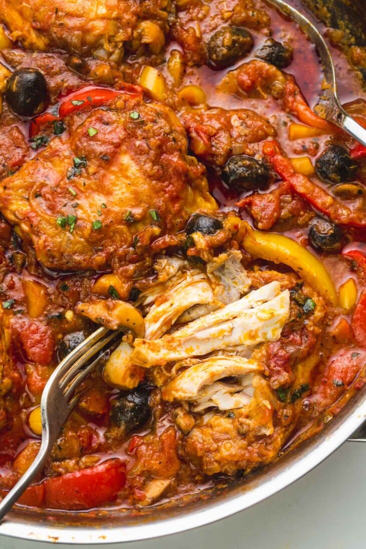 Chicken Cacciatore Recipe - Little Sunny Kitchen