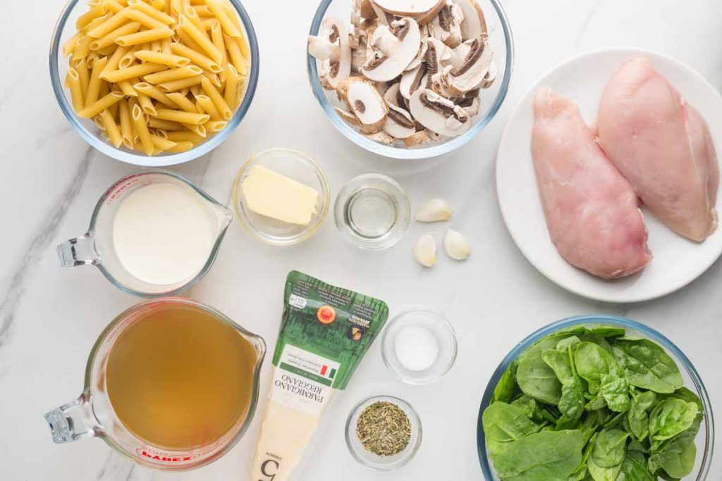 Instant Pot Chicken Florentine Pasta Little Sunny Kitchen