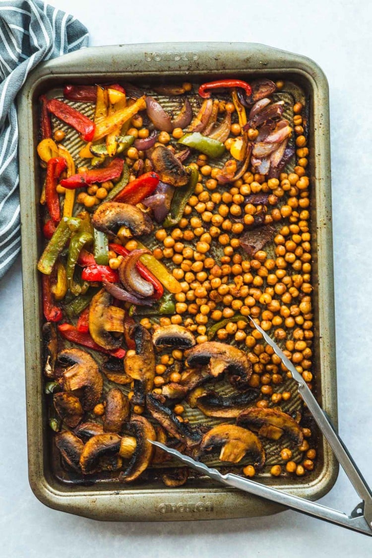 Chickpea Fajitas Little Sunny Kitchen