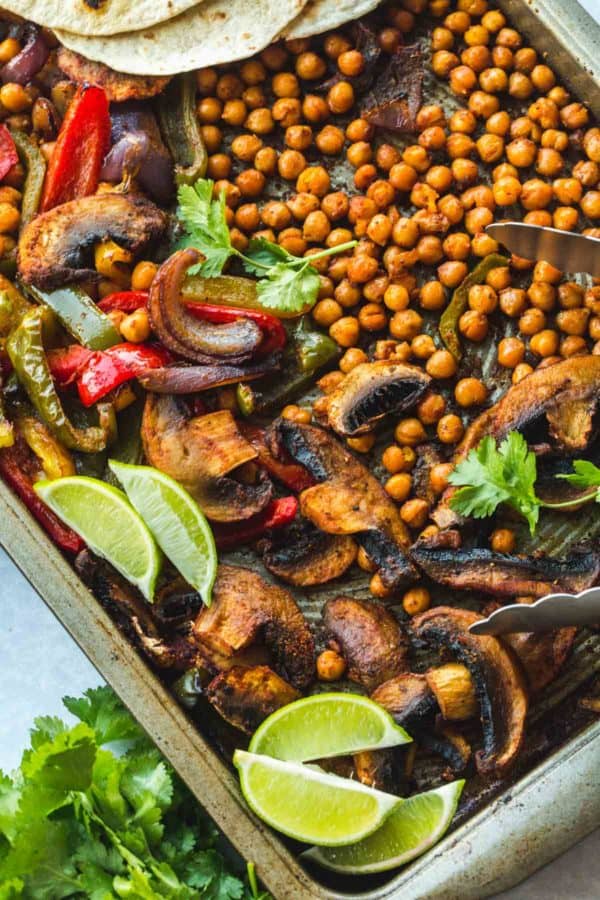 Chickpea Fajitas Little Sunny Kitchen