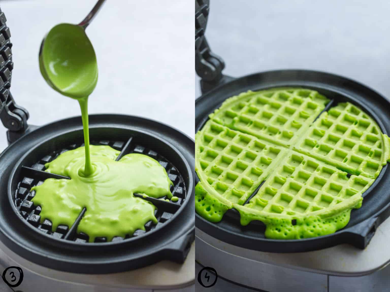 Christmas Tree Waffles Little Sunny Kitchen