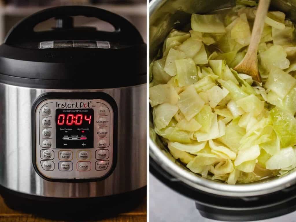 Instant Pot Buttered Cabbage Little Sunny Kitchen