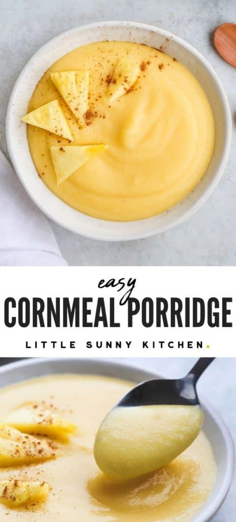 Papas de Carolo (Portuguese cornmeal porridge) 