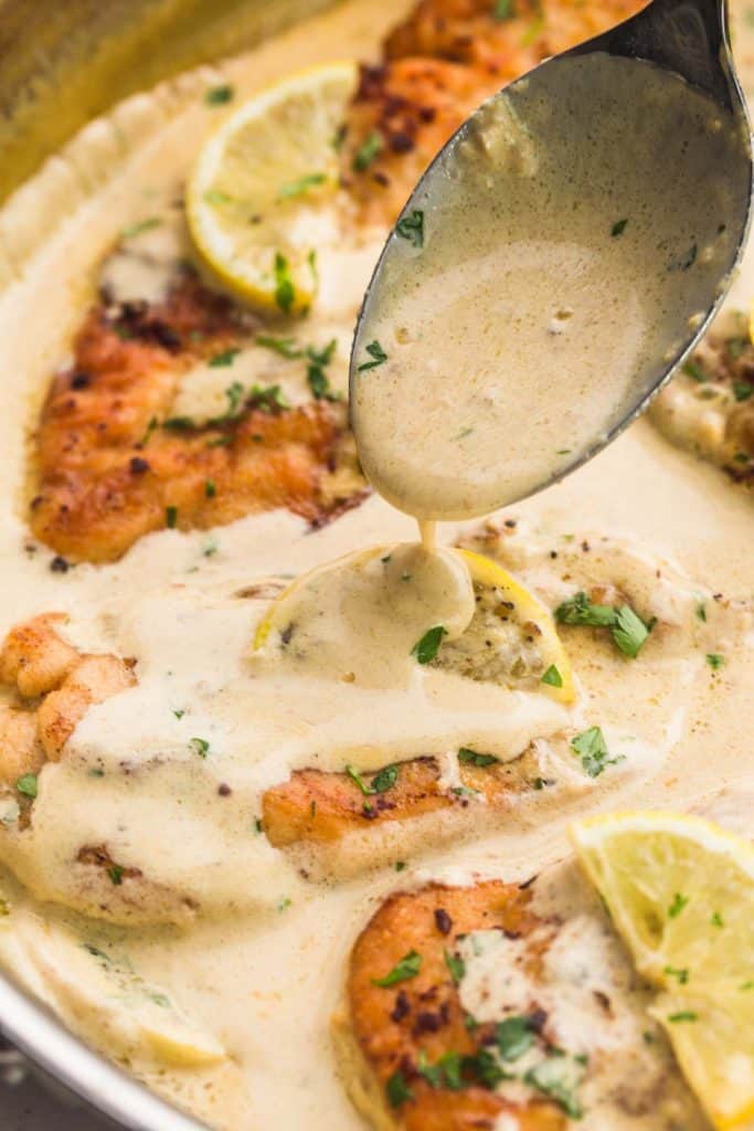 Easy Creamy Lemon Chicken Recipe Little Sunny Kitchen
