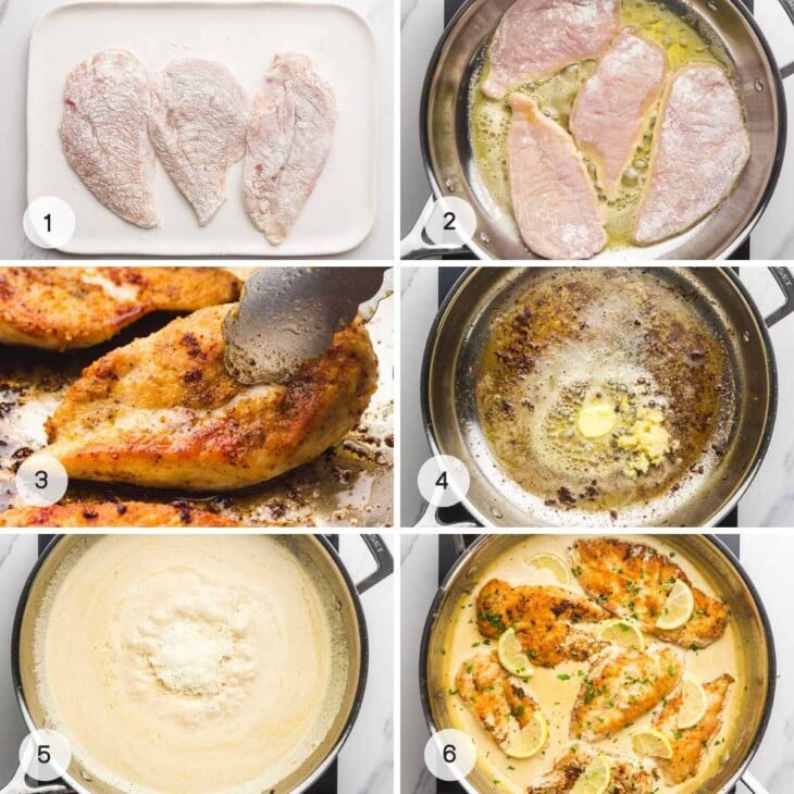Easy Creamy Lemon Chicken Recipe - Little Sunny Kitchen