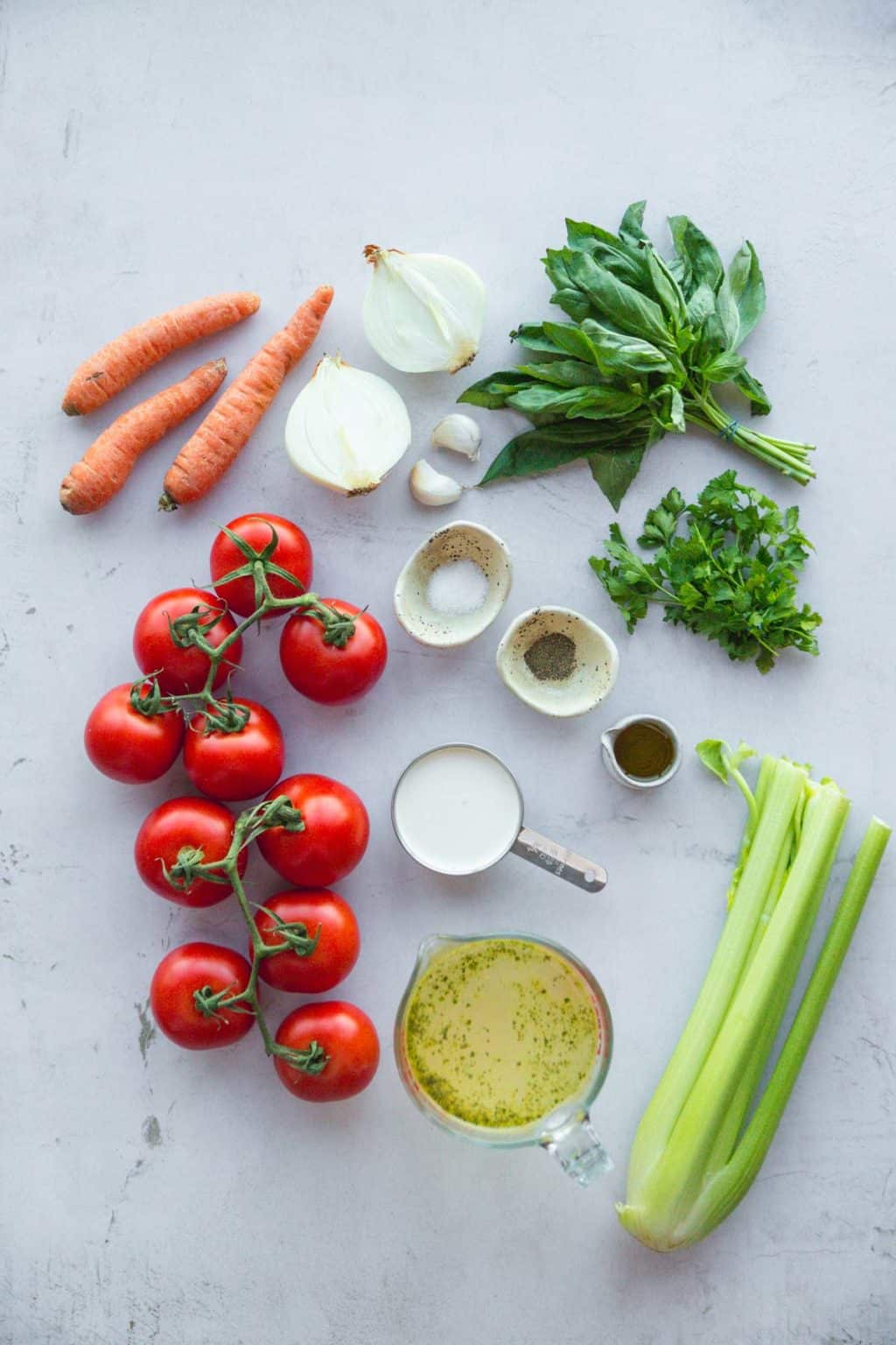 Creamy Tomato Bisque (with grilled cheese croutons!) Little Sunny Kitchen