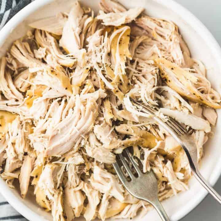 Crockpot Shredded Chicken - Little Sunny Kitchen