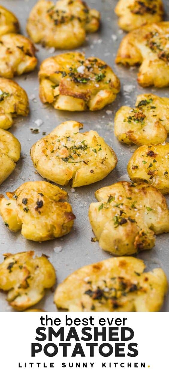 Crushed New Potatoes Recipe Little Sunny Kitchen