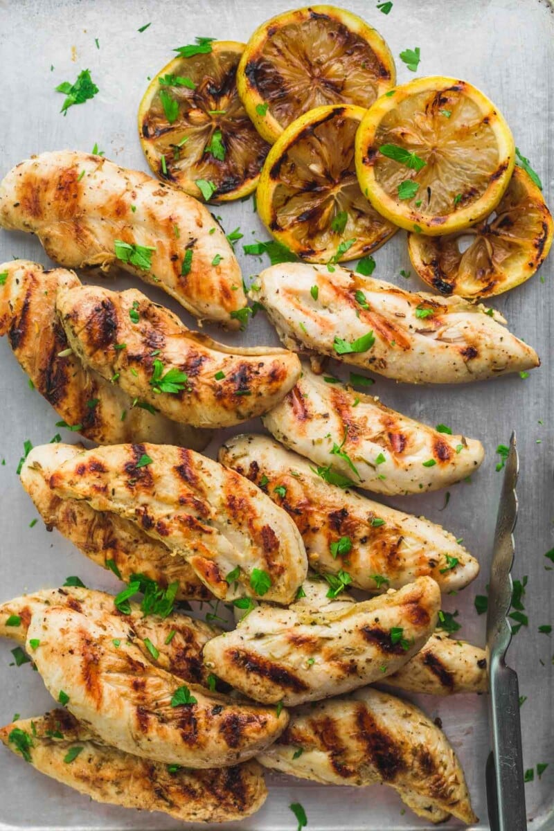 Best Grilled Chicken Tenders Recipe Little Sunny Kitchen 