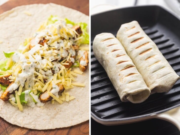 Grilled Chicken Wraps Little Sunny Kitchen