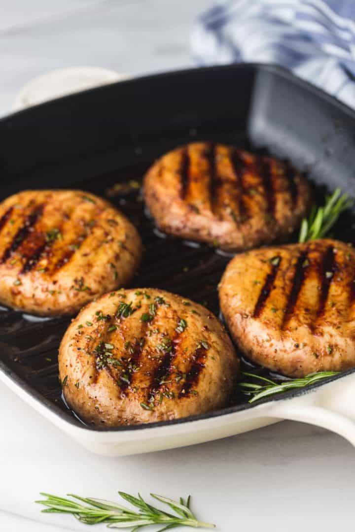 Grilled Portobello Mushrooms Recipe Little Sunny Kitchen