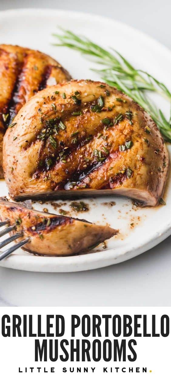 Grilled Portobello Mushrooms Recipe - Little Sunny Kitchen