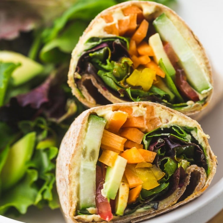 Easy and Delicious Veggie Wrap - Tastes Better From Scratch