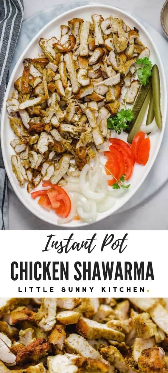 Best Instant Pot Chicken Shawarma Recipe - Little Sunny Kitchen