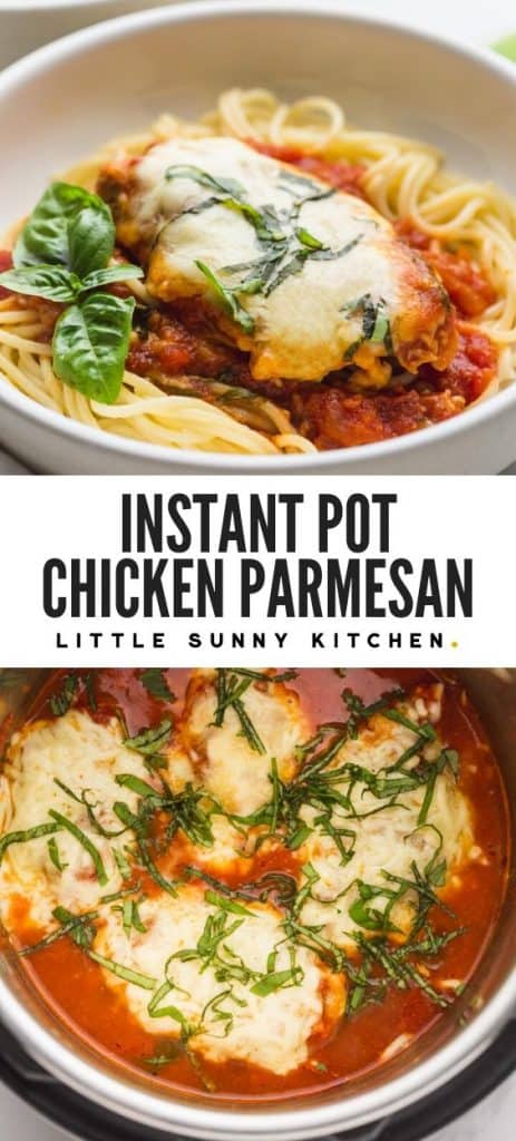 Instant Pot Chicken Parmesan