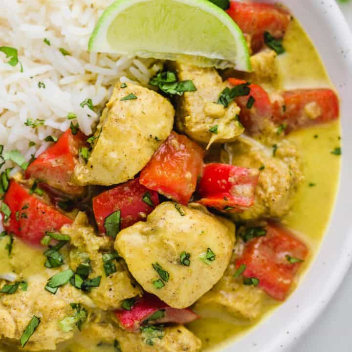Easy Instant Pot Coconut Chicken Curry Little Sunny Kitchen