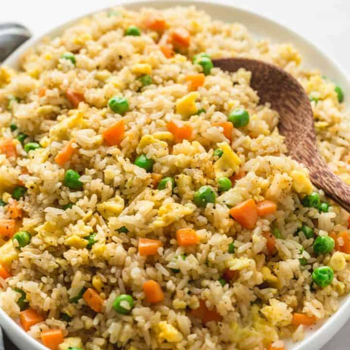 Simple Instant Pot Fried Recipe - Hibachi Style Fried Rice in Instant Pot