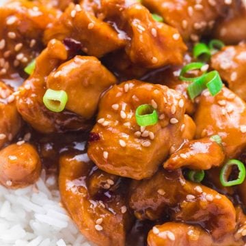 Instant Pot General Tso's Chicken - Little Sunny Kitchen