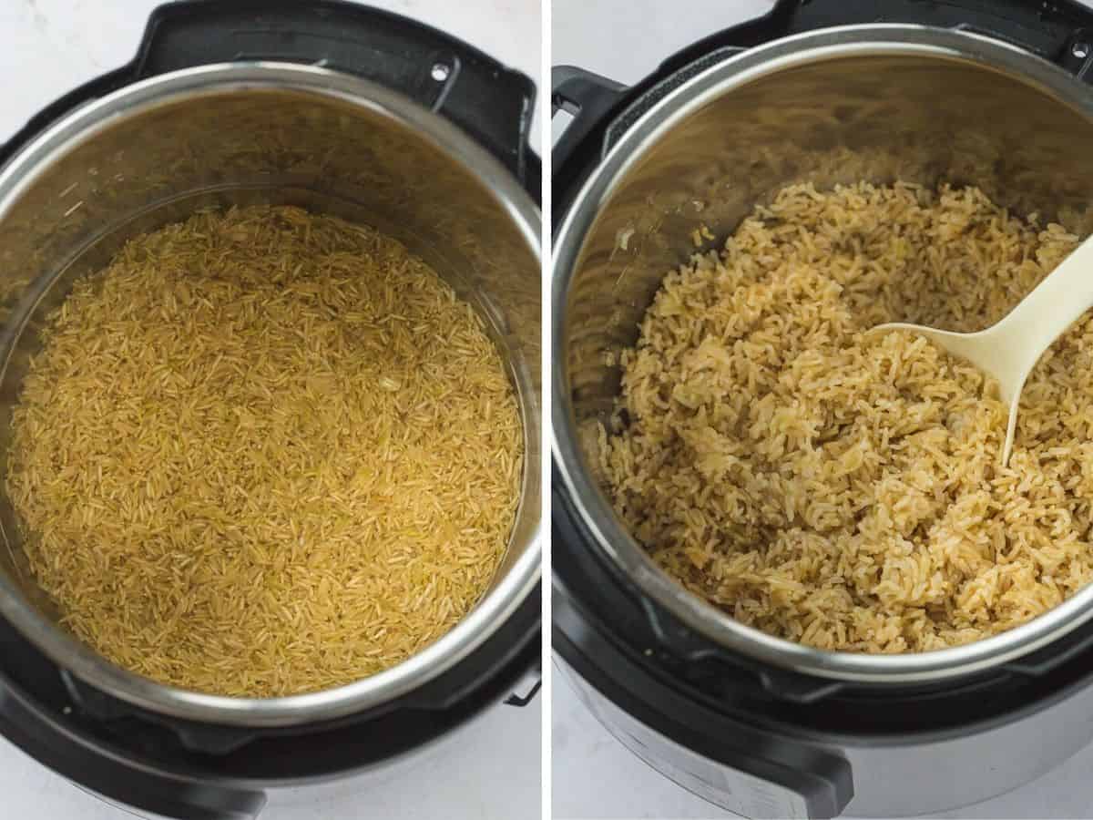 How to cook brown rice in the Instant Pot