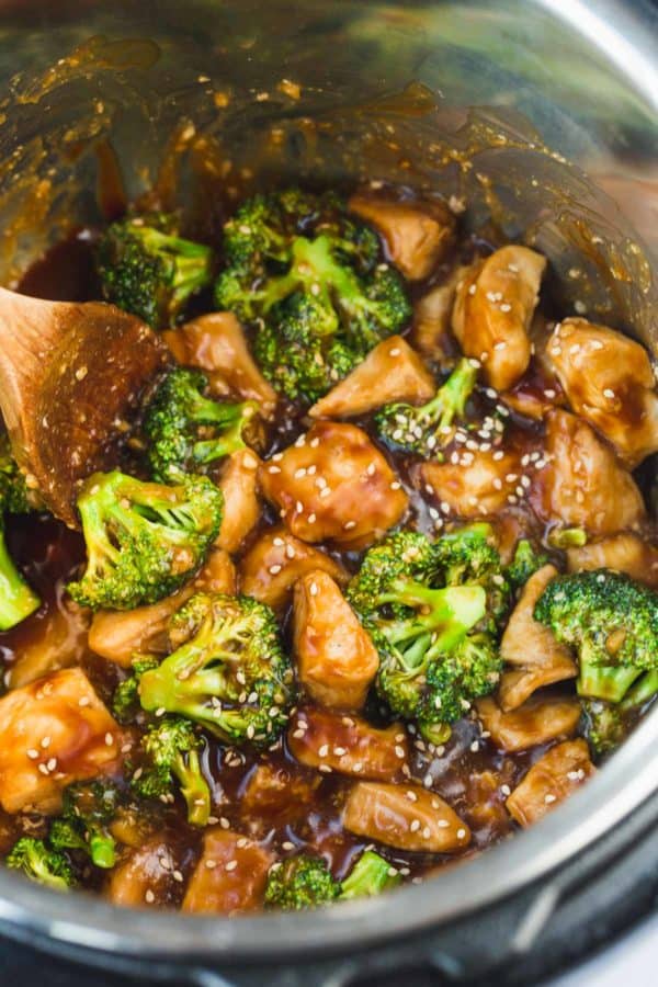 Instant Pot chicken and broccoli 8