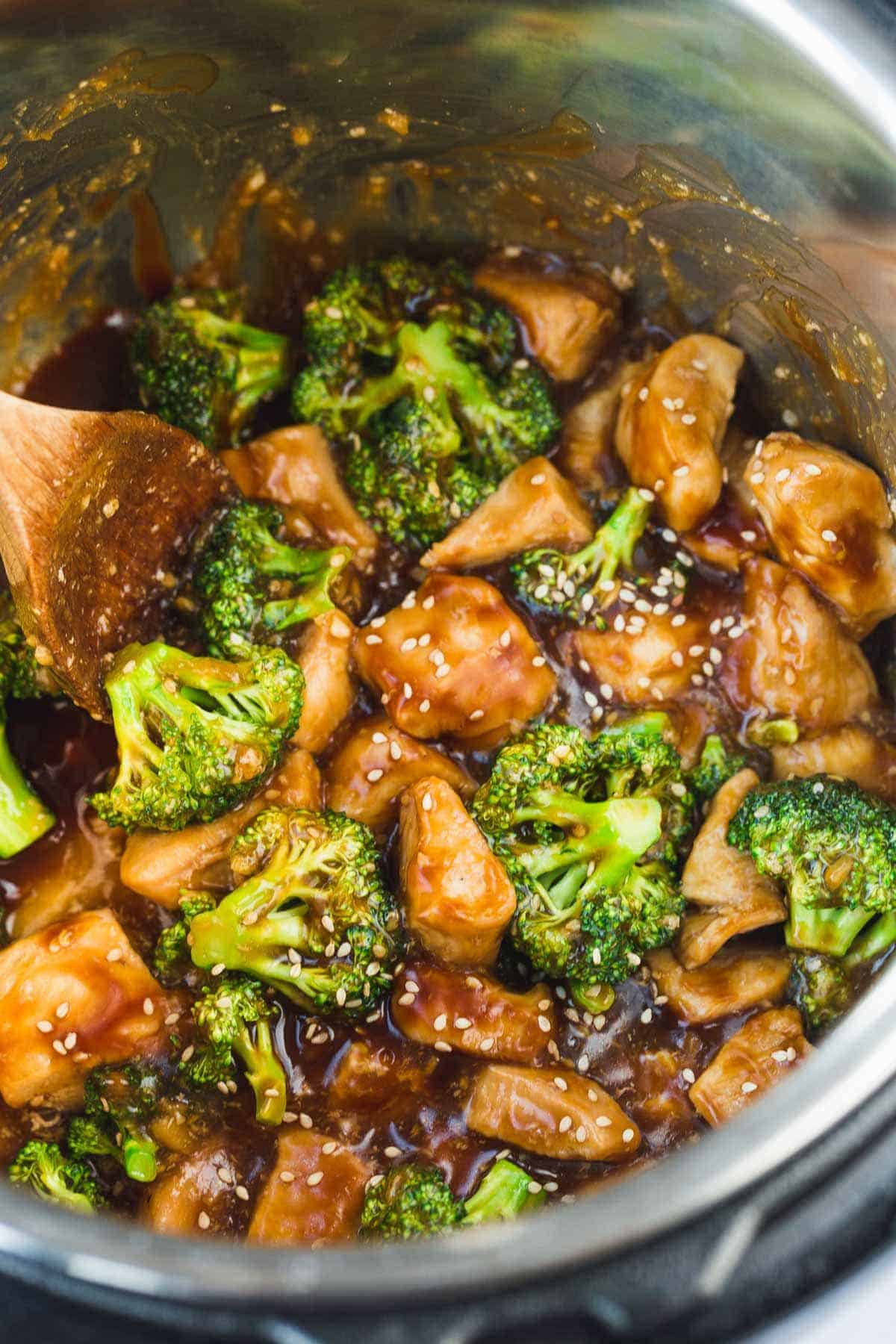 Instant Pot Chinese Chicken and Broccoli Little Sunny Kitchen