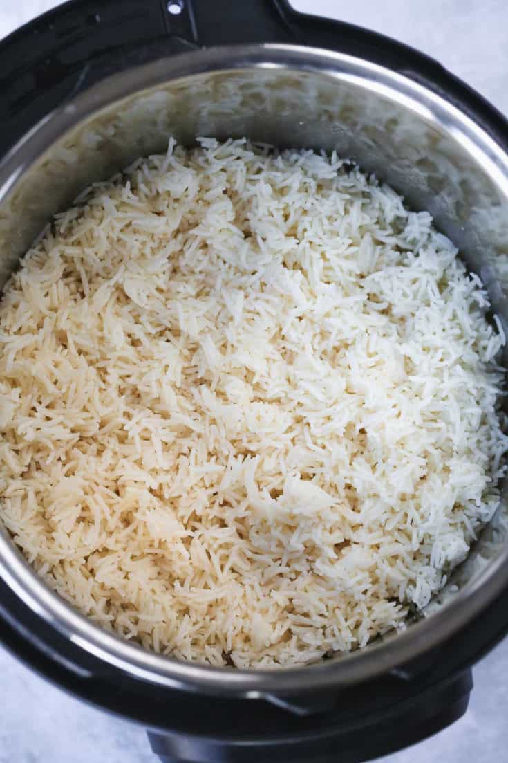 Perfectly Cooked Instant Pot Basmati Rice Little Sunny Kitchen