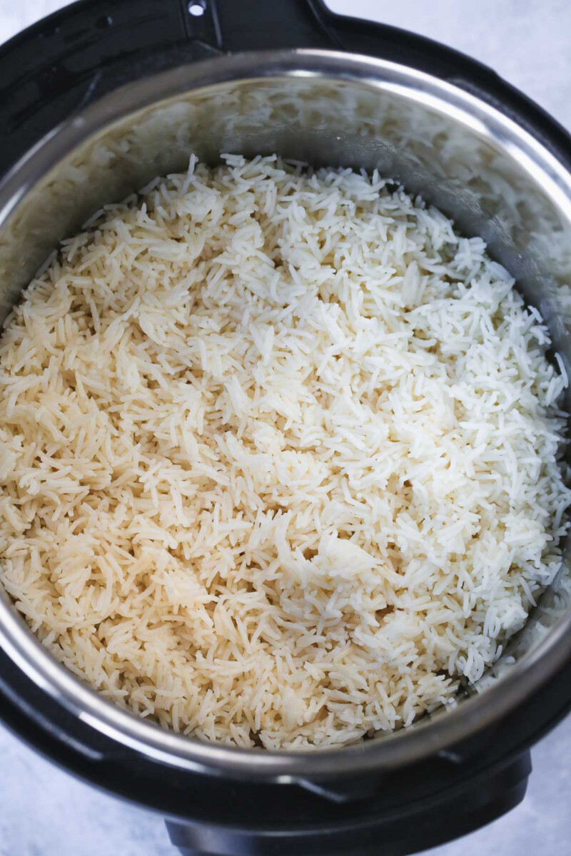 Perfectly Cooked Instant Pot Basmati Rice Little Sunny Kitchen