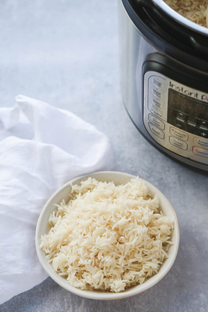 Perfectly Cooked Instant Pot Basmati Rice - Little Sunny Kitchen