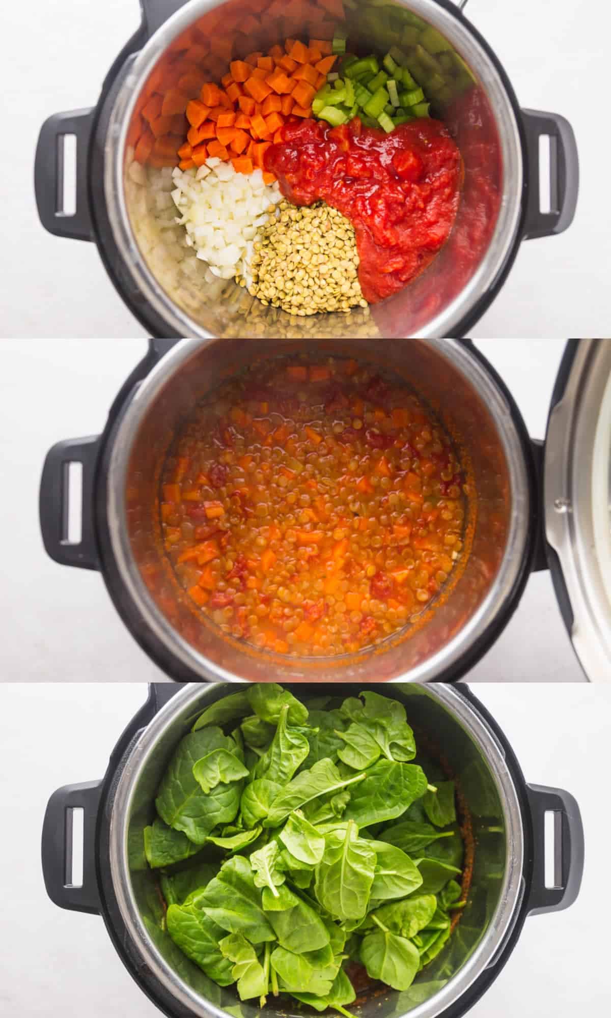How to make lentil soup in the Instant Pot